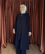 ÜÇLÜ SANDY TAKIM Lacivert