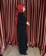 Basic Elbise  Siyah