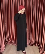 Basic Elbise  Siyah