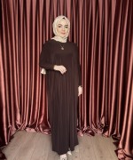 Basic Elbise  Acı Kahve