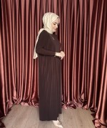 Basic Elbise  Acı Kahve