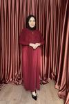 Basic Elbise  Bordo