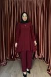 BASİC TAKIM Bordo