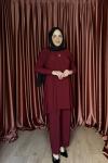 BASİC TAKIM Bordo