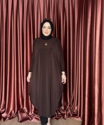 Basic Tunik Kahverengi