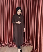Basic Tunik Kahverengi