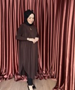 Basic Tunik Kahverengi