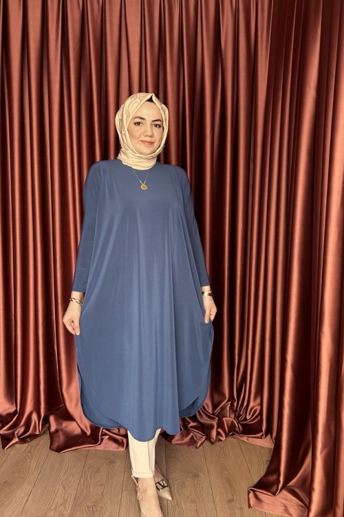 Basic Tunik Mavi