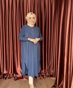 Basic Tunik Mavi