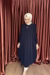 Basic Tunik Lacivert