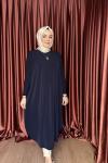 Basic Tunik Lacivert