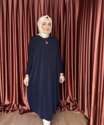 Basic Tunik Lacivert