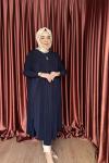 Basic Tunik Lacivert