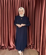 Basic Tunik Lacivert