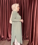 Basic Tunik Fıstık Yeşili