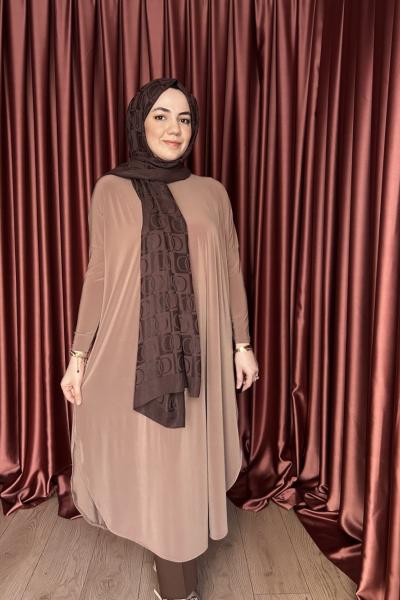 Basic Tunik Sütlü Kahve