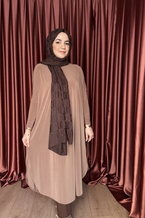 Basic Tunik Sütlü Kahve