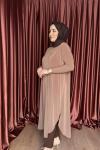 Basic Tunik Sütlü Kahve