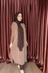 Basic Tunik Sütlü Kahve