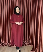 Basic Tunik Bordo