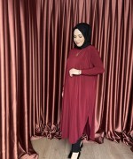 Basic Tunik Bordo