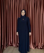 BİHTER ELBİSE Lacivert