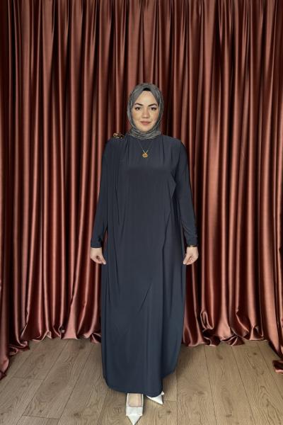 BİHTER ELBİSE Antrasit