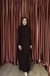 BİHTER ELBİSE Acı Kahve