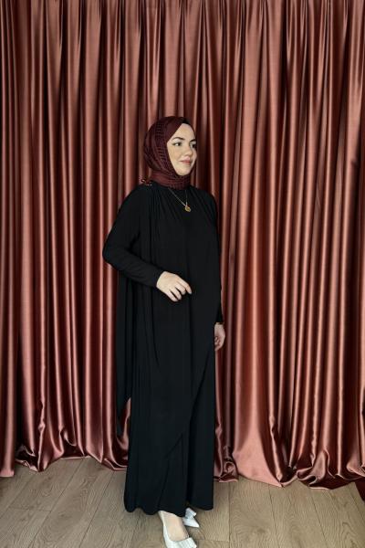 BİHTER ELBİSE Siyah