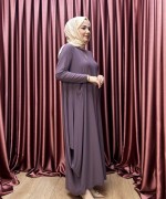 BODRUM CEPLİ ELBİSE Gül