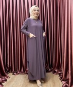 BODRUM CEPLİ ELBİSE Gül
