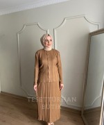 CEYLİN ETEKLİ TAKIM Camel