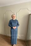 CEYLİN ETEKLİ TAKIM Bebe Mavisi