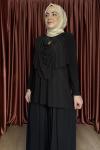 DRAPE TAKIM Siyah