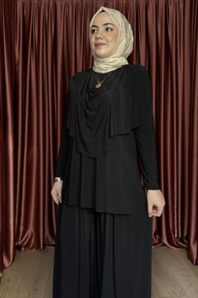 DRAPE TAKIM Siyah