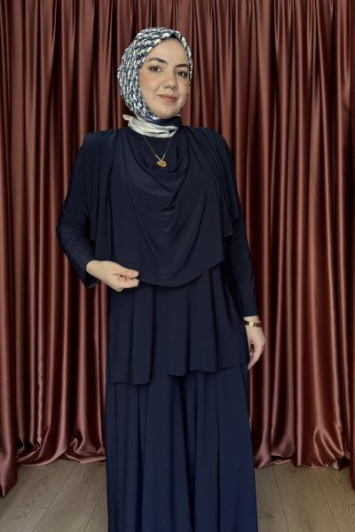 DRAPE TAKIM Lacivert