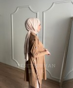 Düğme Detaylı Tunik Camel