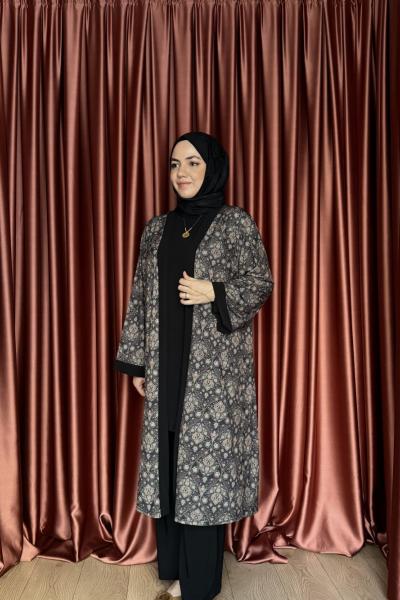 ETNİK DESEN 3’LÜ TAKIM Siyah