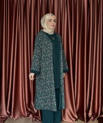 ETNİK DESEN 3’LÜ TAKIM Zümrüt
