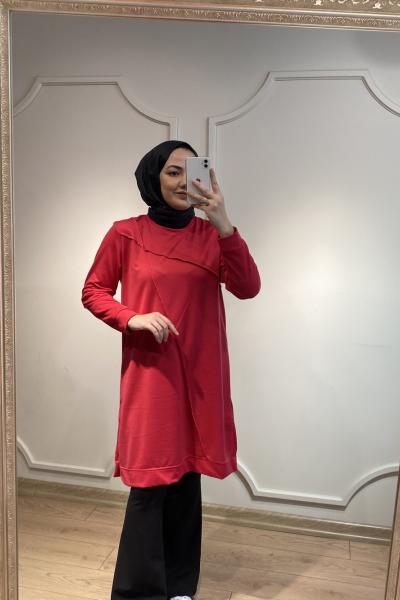 İKİ İPLİK TUNİK Pembe