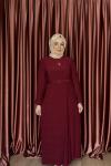 KATRE ELBİSE Bordo
