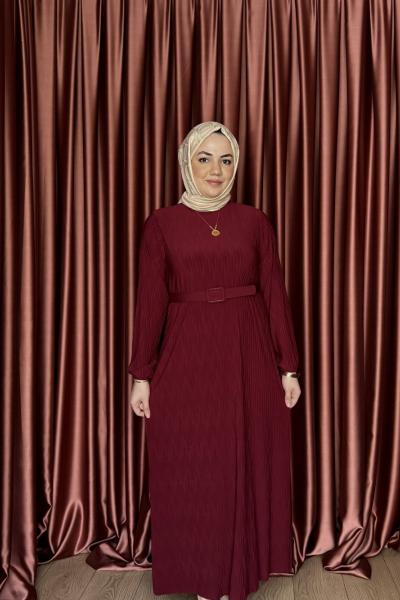 KATRE ELBİSE Bordo