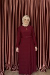 KATRE ELBİSE Bordo