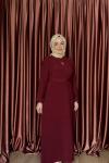 KATRE ELBİSE Bordo