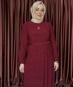 KATRE ELBİSE Bordo