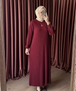 KATRE ELBİSE Bordo