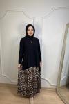 LEOPAR ETEK TAKIM Siyah Kahverengi