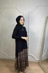 LEOPAR ETEK TAKIM Siyah Kahverengi