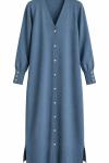 MERSERİZE HIRKA Mavi