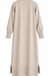 MERSERİZE HIRKA Bej